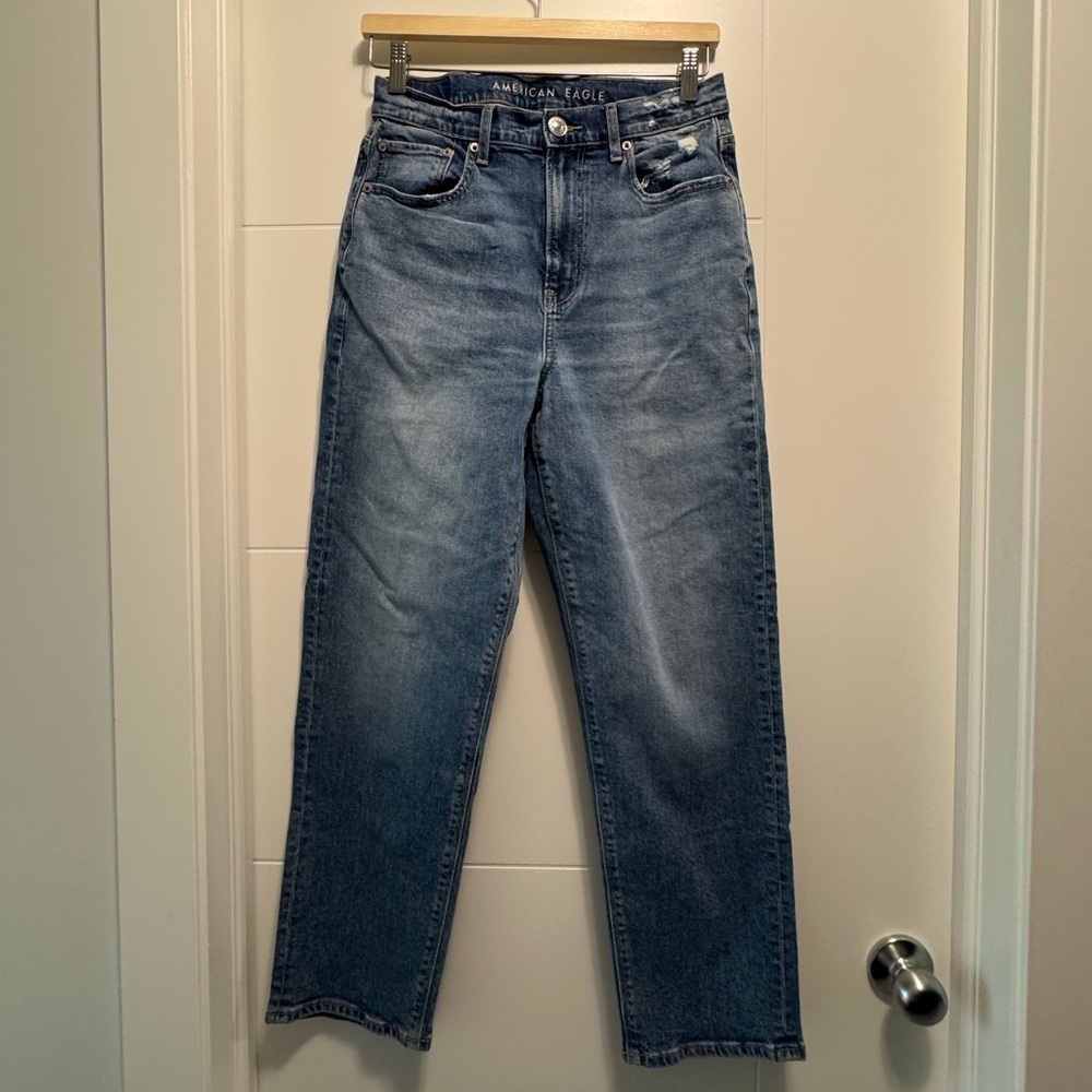 American Eagle Highest Waist ‘90s Boyfriend Jean Blue